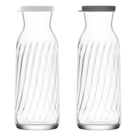 Bottle Quid Maison Transparent Glass 1 L (12 Units) | Tienda24 - Global Online Shop Tienda24.eu