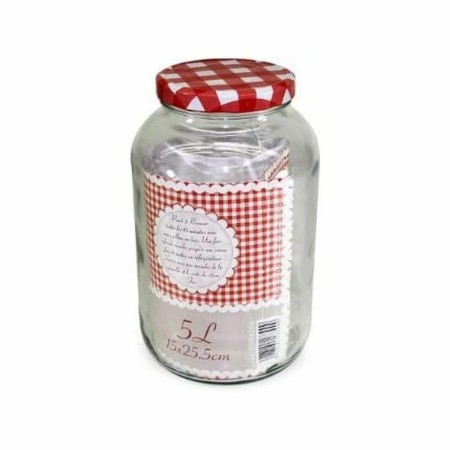 Bote Galon Multiusos Ø 16 x 25,5 cm Vidrio (4 L) de Inde, Almacenamiento de alimentos - Ref: S2212334, Precio: 4,95 €, Descue...