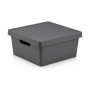 Boîte de rangement avec couvercle Confortime Carré 10 L Avec couvercle de Confortime, Boîtes de rangement avec couvercle - Ré...