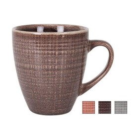 Satz von Kaffeetassen Home ESPRIT Blau grün Rosa Lila Metall Bambus Dolomite 260 ml | Tienda24 - Global Online Shop Tienda24.eu