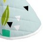 Bedspread (quilt) HappyFriday Moshi Moshi Blue 180 x 260 cm Panda bear by HappyFriday, Patchwork Quilts & Coverlets - Ref: D1...