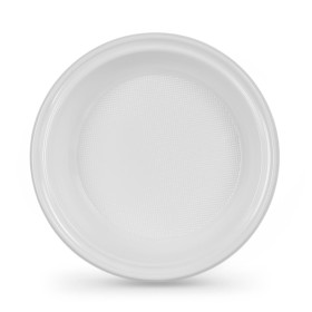 Set of reusable plates Algon Circular White 20,5 x 3 cm Plastic 100 Units by Algon, Turntables - Ref: S2214245, Price: 6,63 €...