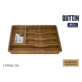 Organizador de Talheres Quttin 29 x 36 cm Termoplástico de Quttin, Prateleiras e estantes - Ref: S2214716, Preço: 6,36 €, Des...