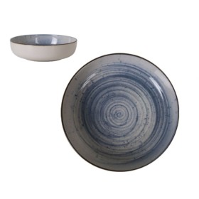 Assiette creuse La Mediterránea Swirl Ø 18 cm de La Mediterránea, Plats et plateaux - Réf : S2214841, Prix : 4,55 €, Remise : %