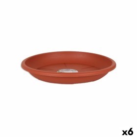 Flower Pot Dish Elho Loft Urban Circular Red Plastic Ø 34 cm | Tienda24 - Global Online Shop Tienda24.eu