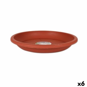 Flower Pot Dish Dem Squares Brown 28 cm (6 Units) by Dem, Accessories - Ref: S2228454, Price: 4,95 €, Discount: %