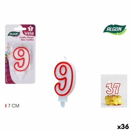 Conjunto de Velas Algon Vermelho (36 Unidades) de Algon, Jogos - Ref: S2229286, Preço: 8,52 €, Desconto: %