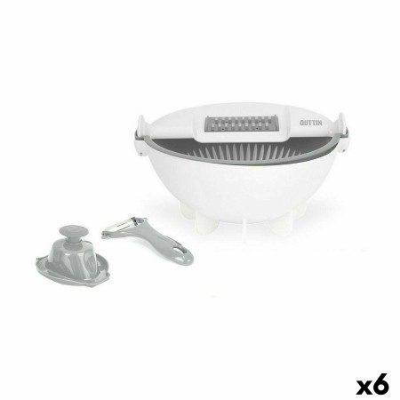 Manual Vegetable Chopper Quttin 9/1 White 22 x 15 x 11 cm | Tienda24 - Global Online Shop Tienda24.eu