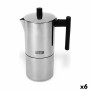 Cafetière Italienne Quttin Acier inoxydable 4 Tasses (6 Unités) de Quttin, Cafetières italiennes - Réf : S2230455, Prix : 55,...