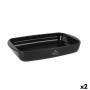 Travessa para o Forno Santa Clara Vidro de Borosilicato Retangular 33 x 20 x 13 cm (2 Unidades) | Tienda24 - Global Online Shop Tienda24.eu