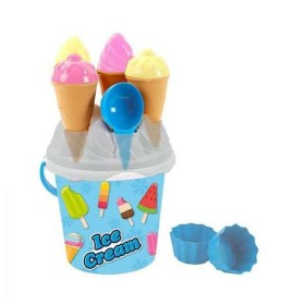 Strandeimer Ice Cream AVC Blau von AVC, Sand- und Strandspielzeug - Ref: S2405297, Preis: 7,18 €, Rabatt: %