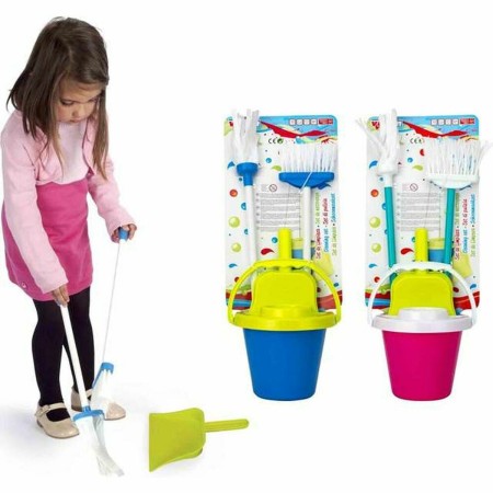 Kit per Cleaning & Storage Cleaning Home 16 Secchio Spazzolone Paletta Scopa di BigBuy Fun, Elettrodomestici giocattolo - Rif...