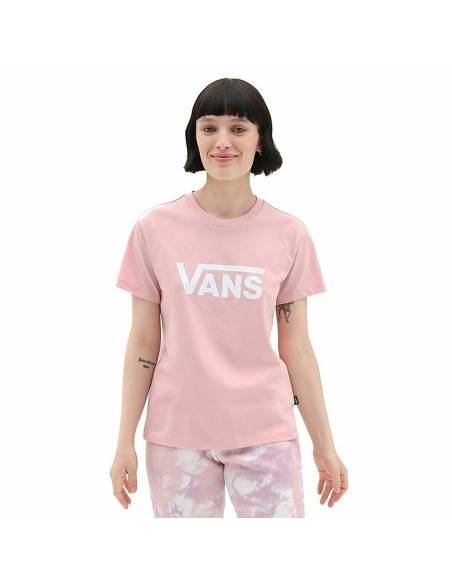 Camiseta de Manga Corta Mujer Vans Drop V | Tienda24 Tienda24.eu