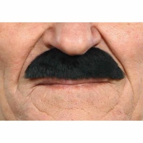 Bigote My Other Me Negro de My Other Me, Partes corporales falsas - Ref: S2418505, Precio: 4,65 €, Descuento: %