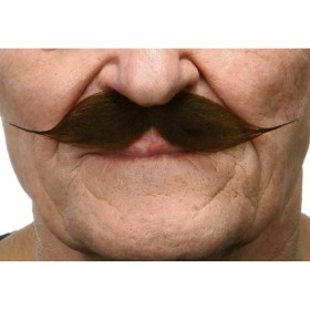 Bigode My Other Me Castanho de My Other Me, Partes corporais falsas - Ref: S2418517, Preço: 6,52 €, Desconto: %