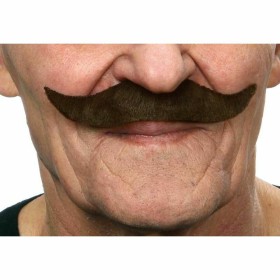 Moustache My Other Me Marron de My Other Me, Parties corporelles fausses - Réf : S2418519, Prix : 7,30 €, Remise : %