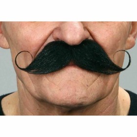 Bigode My Other Me Preto de My Other Me, Partes corporais falsas - Ref: S2418570, Preço: 5,74 €, Desconto: %