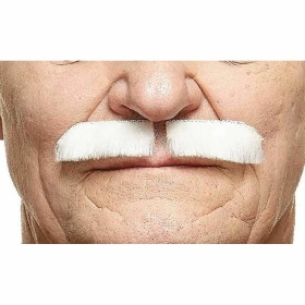 Bigote My Other Me Blanco de My Other Me, Partes corporales falsas - Ref: S2419357, Precio: 7,16 €, Descuento: %