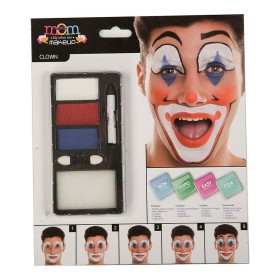 Make-Up Set My Other Me Blue Male Clown (24 x 20 cm) by My Other Me, Makeup - Ref: S2420217, Price: 6,49 €, Discount: %