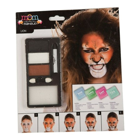 Set de Maquillage My Other Me Lion (24 x 20 cm) de My Other Me, Maquillage - Réf : S2420220, Prix : 6,49 €, Remise : %