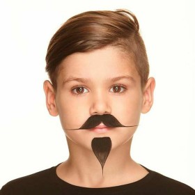 Bigote My Other Me Negro de My Other Me, Partes corporales falsas - Ref: S2420724, Precio: 7,94 €, Descuento: %