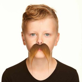 Moustache My Other Me Blonde by My Other Me, Fake body parts - Ref: S2420726, Price: 7,50 €, Discount: %