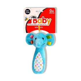 Rattle Cuddly Toy Reig 20 cm Elephant by Reig, Rattles and plush hoops - Ref: S2424904, Price: 7,79 €, Discount: %