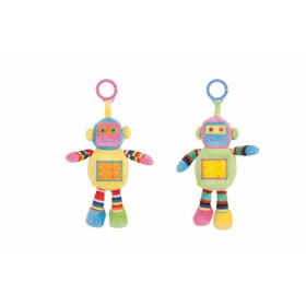 Rattle Robot Multicolour 25cm by BigBuy Fun, Rattles and plush hoops - Ref: S2427019, Price: 7,34 €, Discount: %