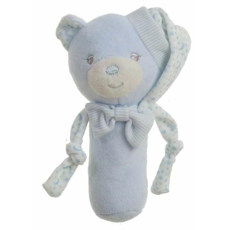 Sonaglio Sweet Estrellas Azzurro Orso 16 cm di BigBuy Fun, Sonagli e anelli di peluches - Rif: S2427028, Prezzo: 7,10 €, Scon...