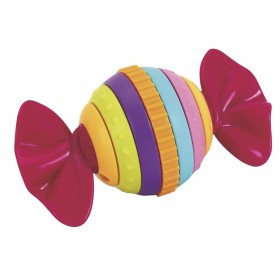 Sonajero Candy 14 cm Multicolor de BigBuy Fun, Sonajeros y aros de peluche - Ref: S2430353, Precio: 4,63 €, Descuento: %