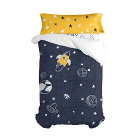 Duvet cover set HappyFriday Mr Fox Starspace Multicolour Single 2 Pieces by HappyFriday, Quilts and quilt covers - Ref: D1609...