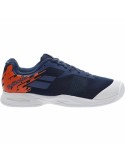 Chaussures de Padel pour Enfants Babolat Jet Clay Bleu foncé Unisexe | Tienda24 Tienda24.eu