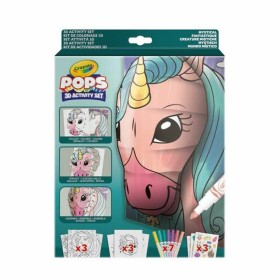 Pictures to colour in Crayola 3D Color Pops Unicorn by Crayola, Notebooks and colouring books - Ref: S2431356, Price: 8,43 €,...