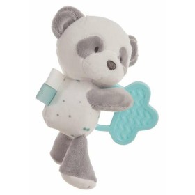 Fluffy toy 20 cm Teether Panda bear by BigBuy Fun, Animals and figures - Ref: S2431812, Price: 7,93 €, Discount: %