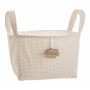 Basket Vichy Brown With handles 17 x 13,5 x 20 cm | Tienda24 - Global Online Shop Tienda24.eu