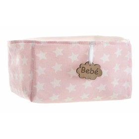 Panier Rose Etoiles 18 x 14 x 10,5 cm de BigBuy Kids, Stockage - Réf : S2431842, Prix : 5,93 €, Remise : %