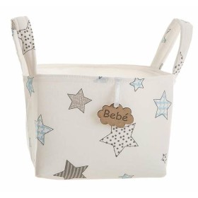 Panier Imprimé Etoiles Avec des poignées 17 x 13,5 x 20 cm de BigBuy Kids, Stockage - Réf : S2431848, Prix : 6,04 €, Remise : %