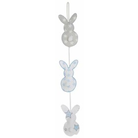 Décoration Suspendue Lapin 54 x 8,5 cm de BigBuy Fun, Animaux et personnages - Réf : S2431857, Prix : 6,45 €, Remise : %