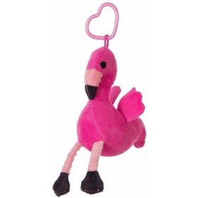 Keychain 12 cm Pink flamingo by BigBuy Kids, Key Rings - Ref: S2431924, Price: 4,44 €, Discount: %