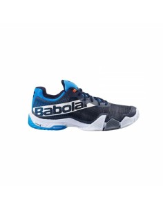 Zapatillas de Padel para Niños Babolat Jet Clay Azul oscuro Unisex | Tienda24 Tienda24.eu