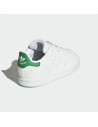 Chaussures de Sport pour Bébés Adidas Stan Smith Blanc | Tienda24 Tienda24.eu