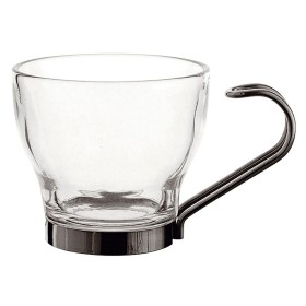 Piece Coffee Cup Set Quid Supreme Transparent Glass Steel 110 ml 3 Pieces by Quid, Cups - Ref: S2705210, Price: 3,99 €, Disco...