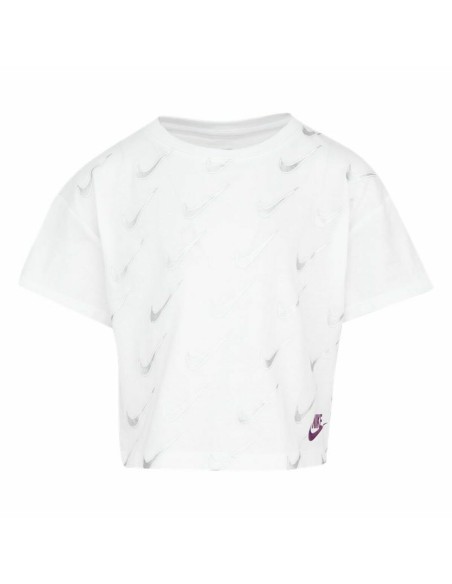 Camiseta de Manga Corta Infantil Nike Sb Icon Blanco | Tienda24 Tienda24.eu