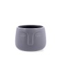 Planter Vinthera Moa Dark grey Ceramic 12,5 x 10,5 cm by Vinthera, Cachepots - Ref: S2711047, Price: 5,13 €, Discount: %