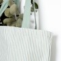 Shopping Bag Vinthera Okapi Bicolore 46 x 32 cm A strisce | Tienda24 - Global Online Shop Tienda24.eu