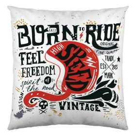 Cushion cover La casa de papel Chibi B Black Multicolour 45 x 45 cm | Tienda24 - Global Online Shop Tienda24.eu