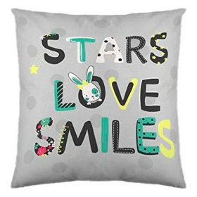 Cushion cover La casa de papel Chibi B Black Multicolour 45 x 45 cm | Tienda24 - Global Online Shop Tienda24.eu