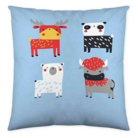 Fodera per cuscino Decolores Calma Multicolore 50 x 50 cm Cotone Spagnolo | Tienda24 - Global Online Shop Tienda24.eu