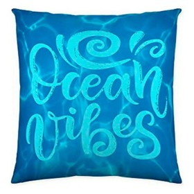 Funda de cojín Costura Ocean Vibes (50 x 50 cm) de Costura, Fundas - Ref: S2800349, Precio: 8,39 €, Descuento: %