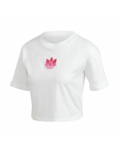 Damen Kurzarm-T-Shirt Adidas Big Logo | Tienda24 Tienda24.eu